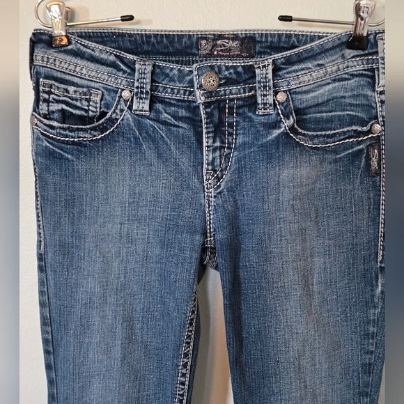 Silver Bootcut Jeans Size 29/33 - Picture 4 of 6